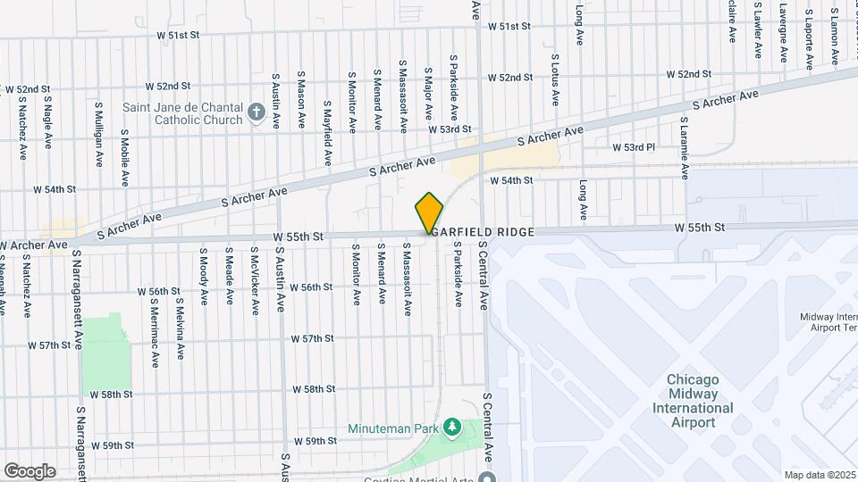 5701 W 55th St Map and Location Details