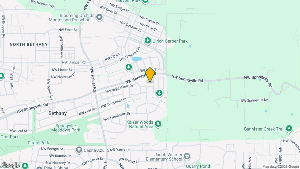 14655 NW Benny Dr Map and Location Details