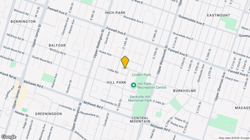 425 E 15th St Map and Location Details