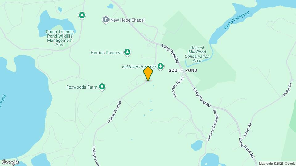 26 Boot Pond Rd Map and Location Details