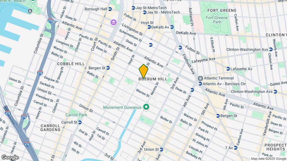 Brownstone Landmark District Map and Location Details