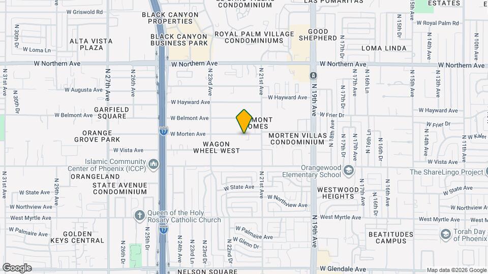 2133 W Morten Ave Map and Location Details