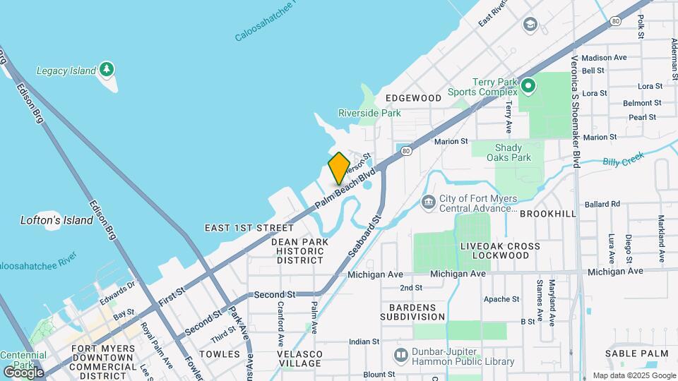 2885 Palm Beach Blvd Map and Location Details