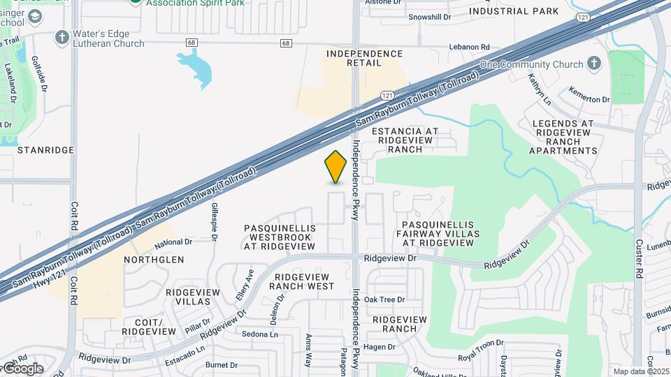 3021 Rolling Meadow Dr Map and Location Details