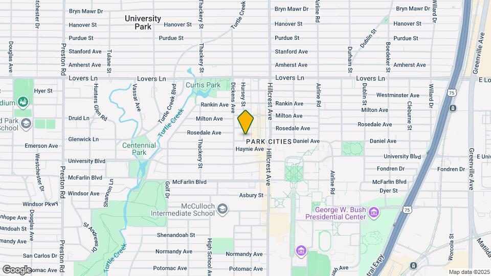 3428 Daniel Ave Map and Location Details