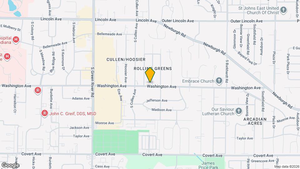 5416 Washington Ave Map and Location Details