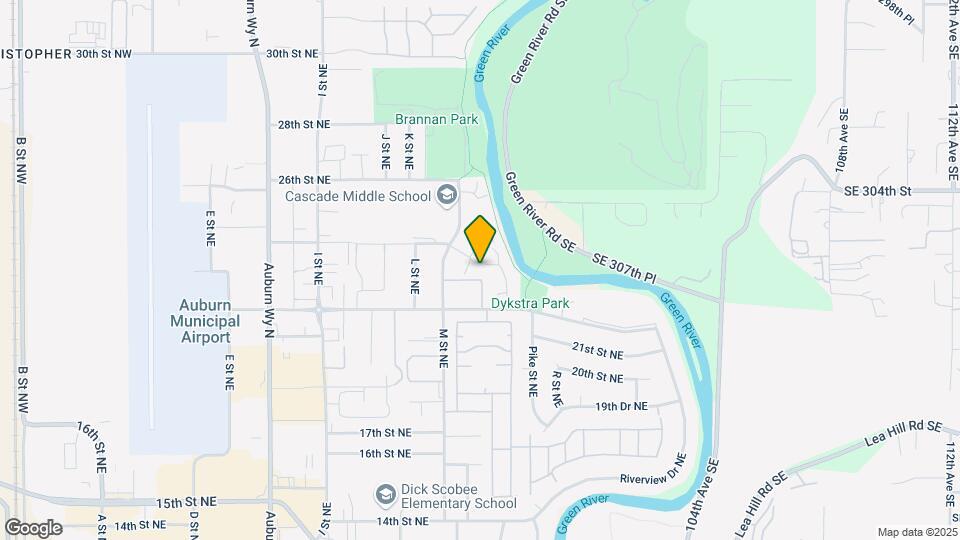 2306 N St NE Mapa y Detalles de la Ubicación