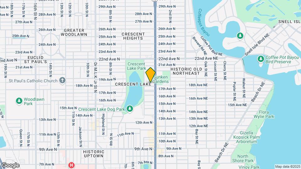 421 18th Ave N Map and Location Details