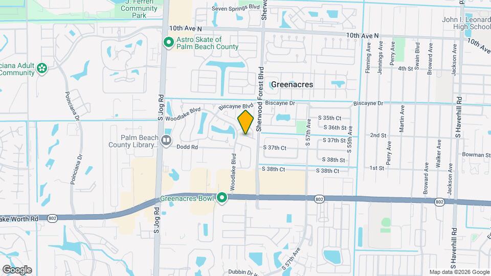 6132 Fairfield Cir Mapa y Detalles de la Ubicación