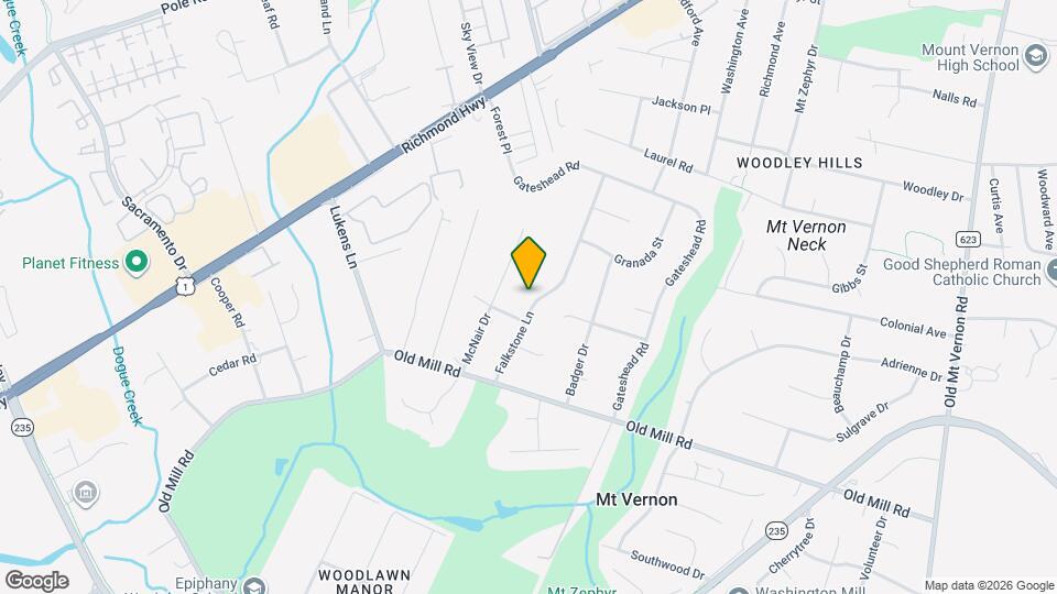 8722 Falkstone Ln Map and Location Details