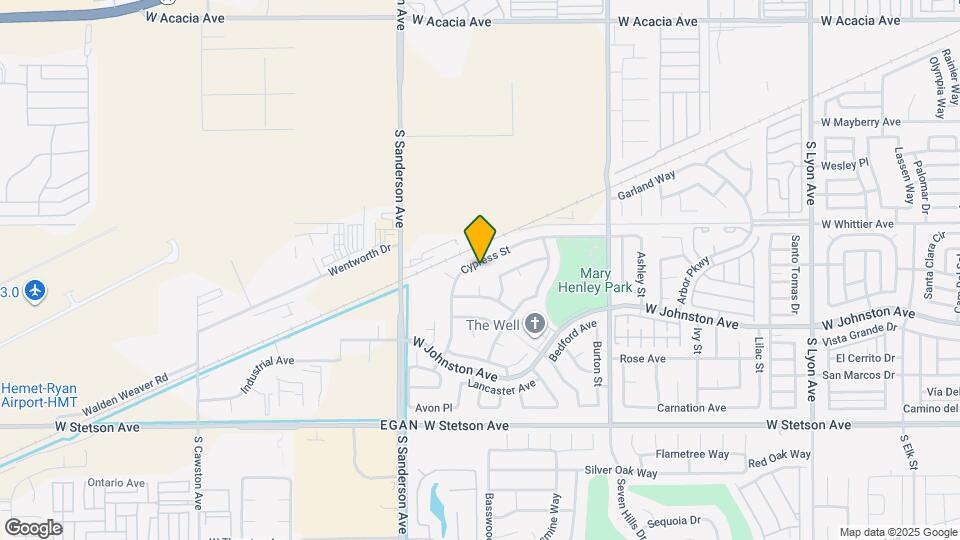 2991 Cypress St Map and Location Details