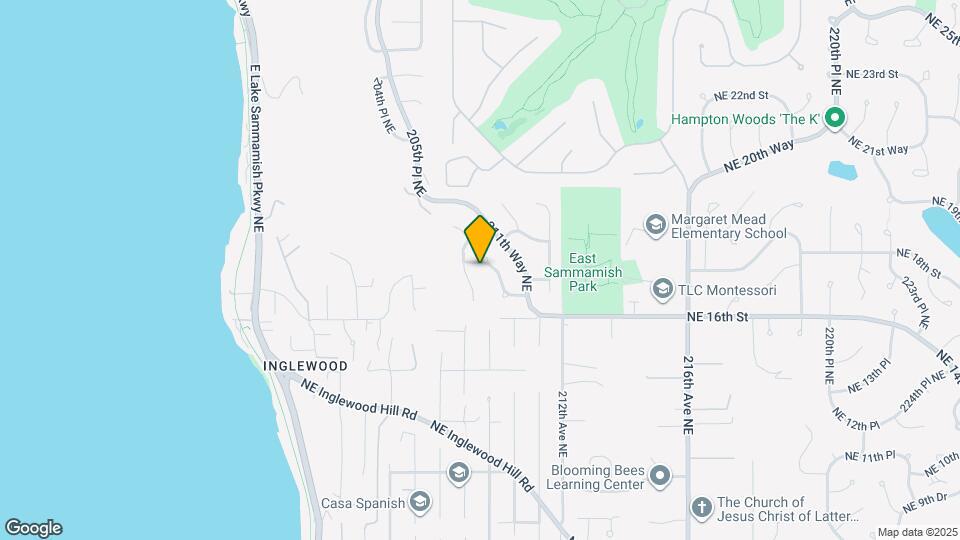 20915 NE 17th St Map and Location Details