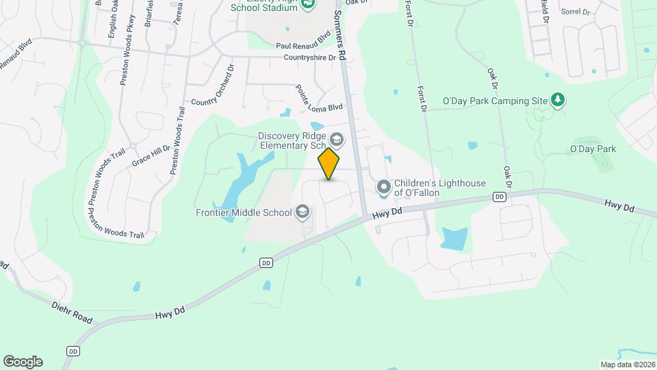223 Randlin Dr Map and Location Details