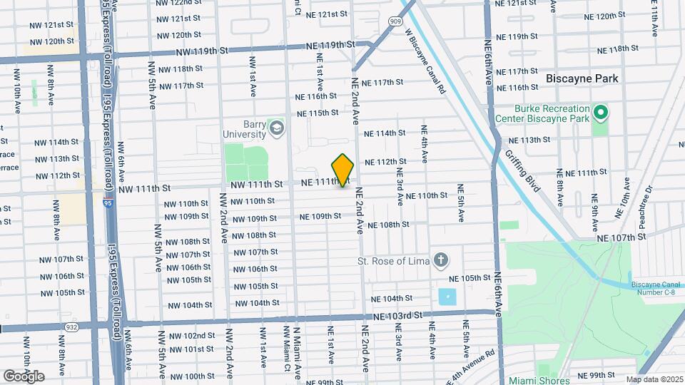 145 NE 110th St Map and Location Details