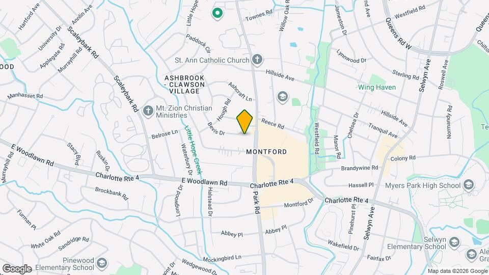 1426 Bevis Dr Map and Location Details