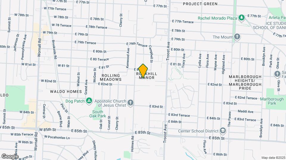 8143 Holmes Rd Map and Location Details