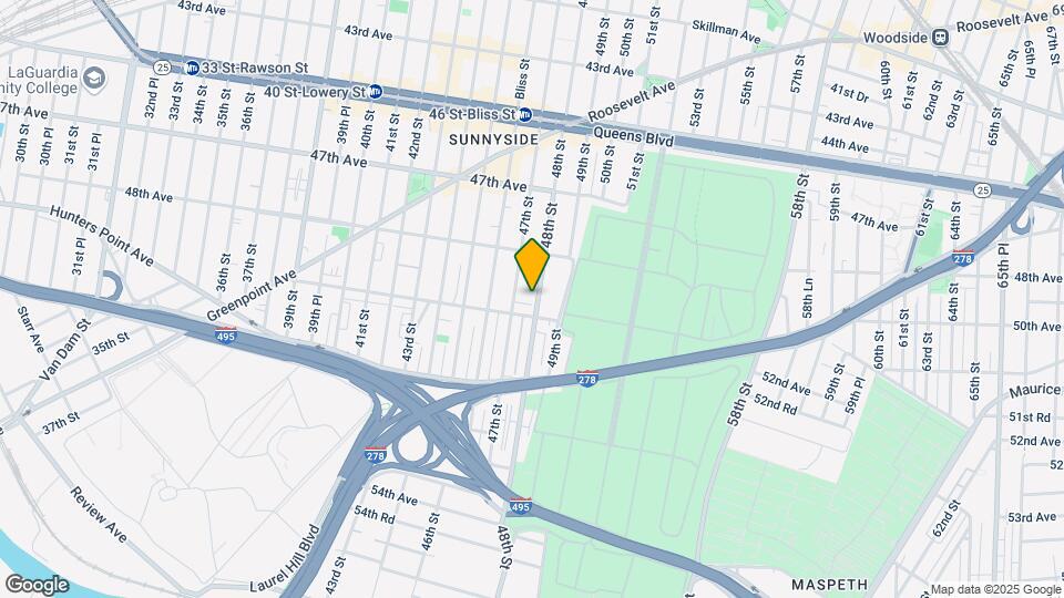 48-44 48th St Map and Location Details