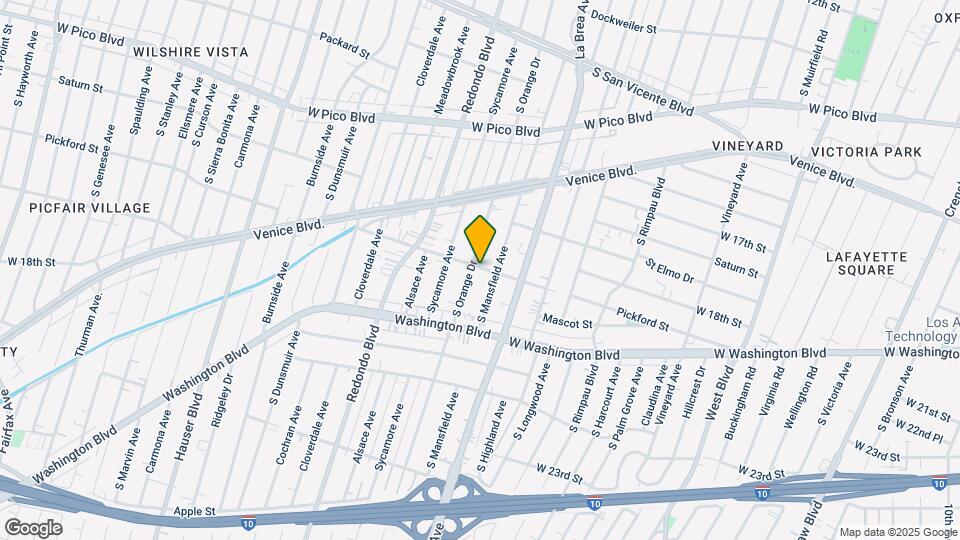 5020 Pickford St Map and Location Details