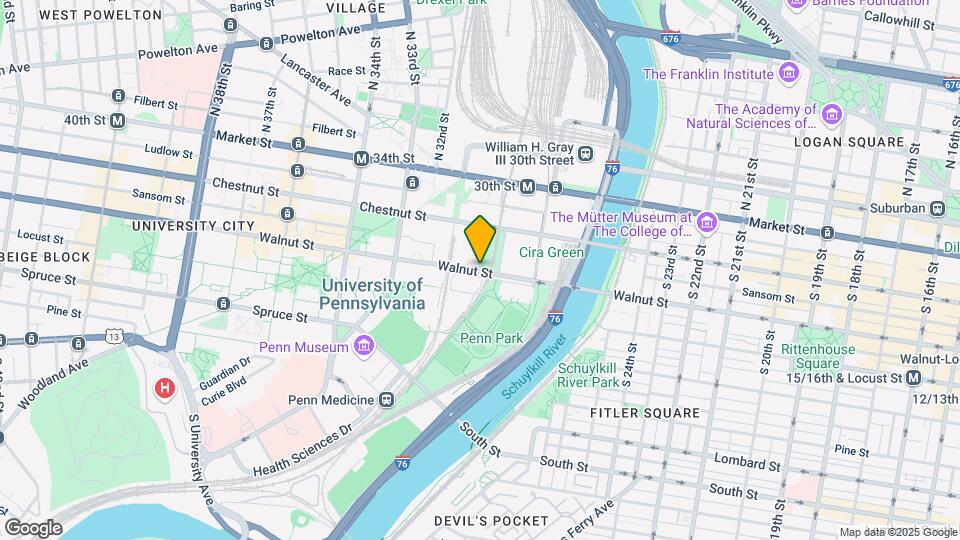 3131 Walnut St, Unit 1B-525 Map and Location Details