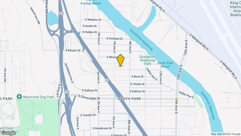 720 S Southern St Map and Location Details