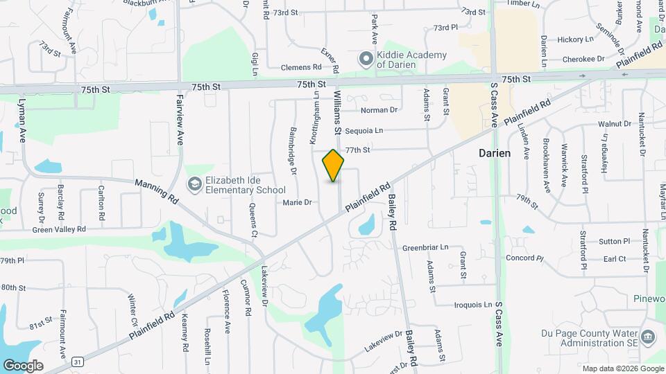 7728 Williams St Map and Location Details