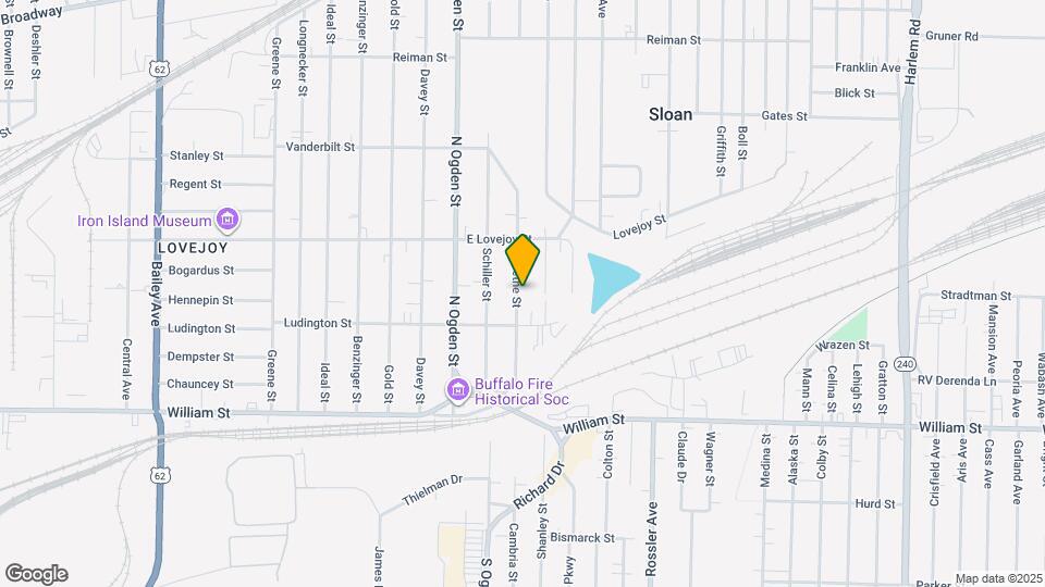 109 Goethe St Mapa y Detalles de la Ubicación