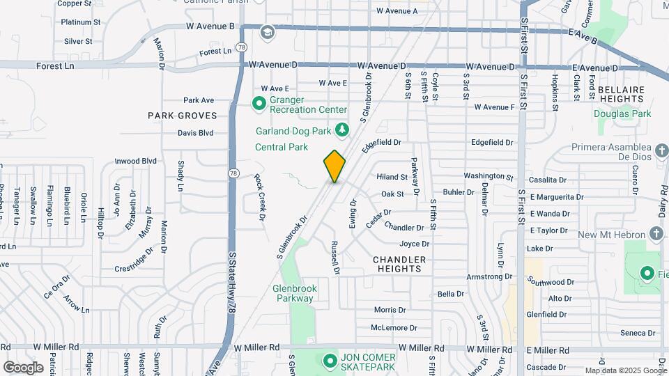 1109 Edgefield Dr Mapa y Detalles de la Ubicación