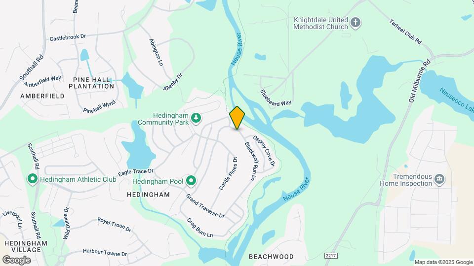 2525 Blackwolf Run Ln Mapa y Detalles de la Ubicación