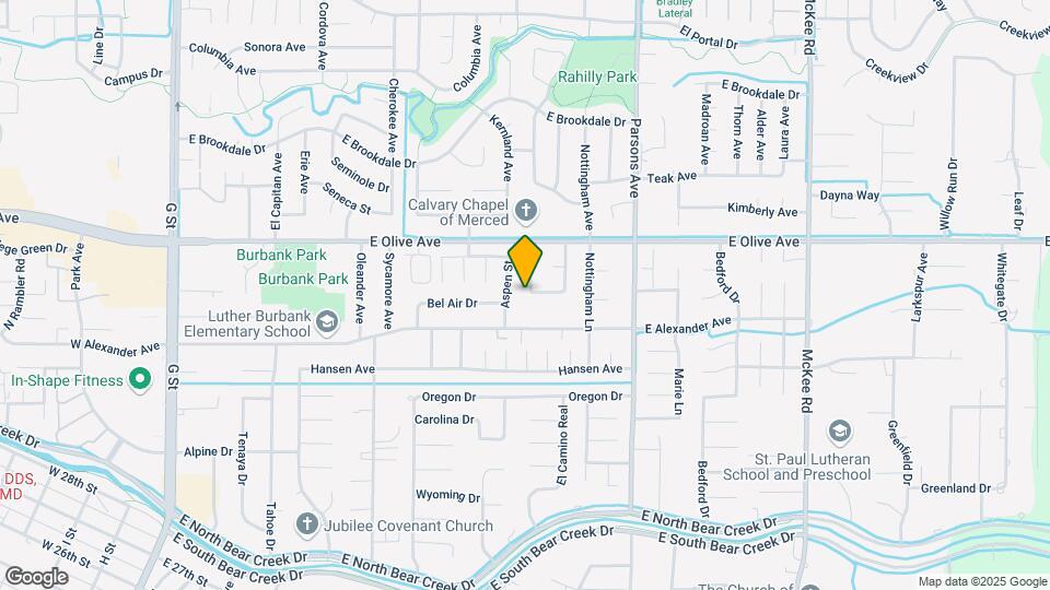 3037 W Queens Cir Map and Location Details