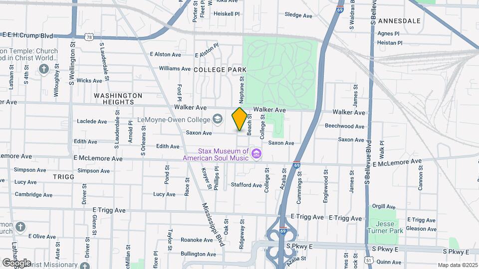 1074 Neptune St Map and Location Details