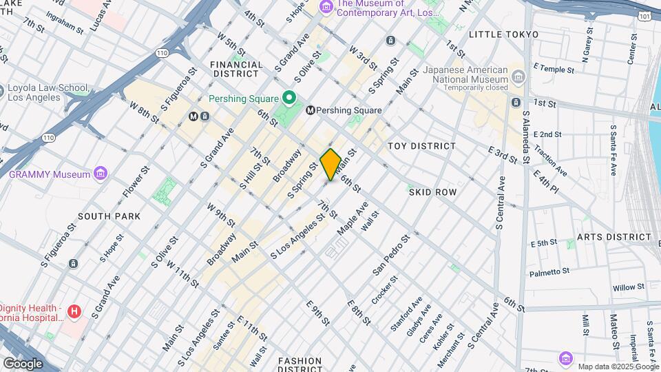 The Mercantile Lofts Map and Location Details