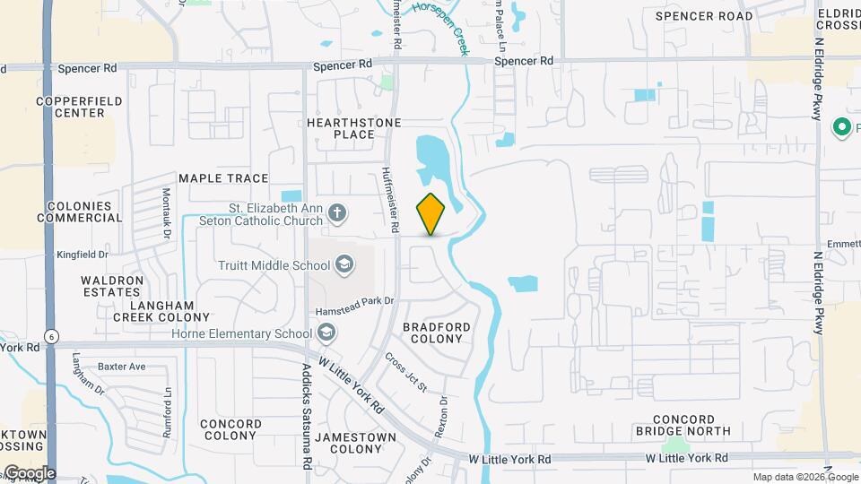 14606 Vaughnville Dr Map and Location Details