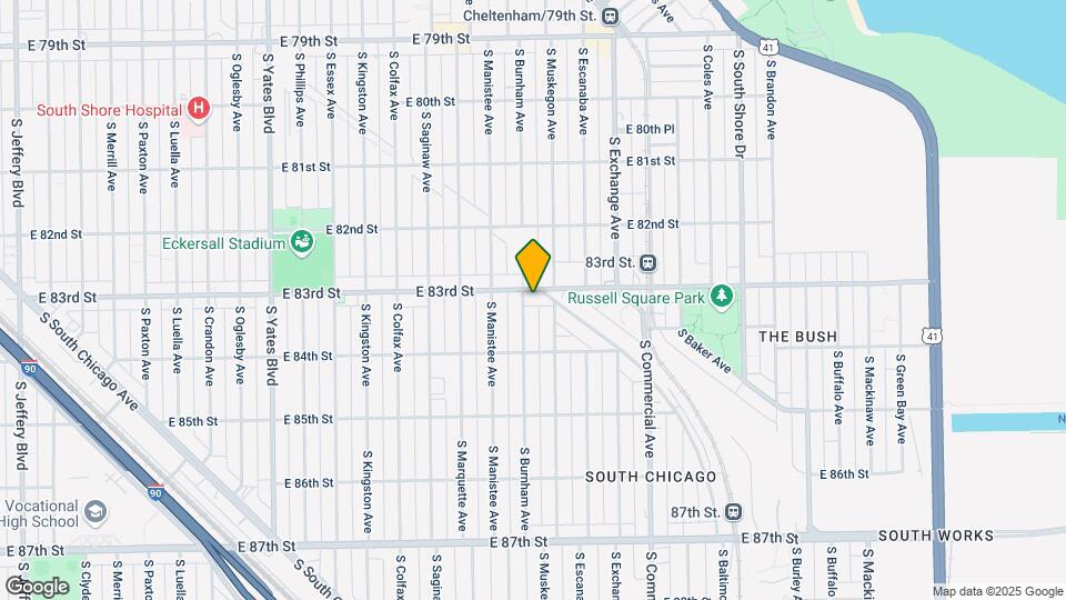 2807 E 83rd St Mapa y Detalles de la Ubicación