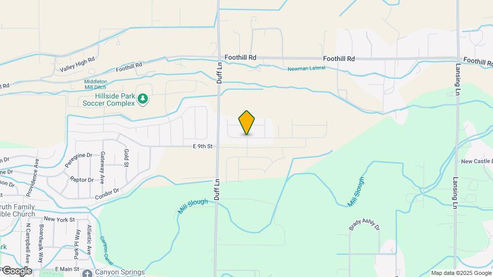 1625 Cashel St Map and Location Details