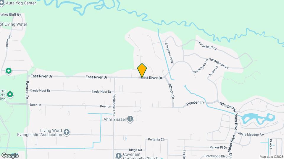 9289 E River Dr Mapa y Detalles de la Ubicación