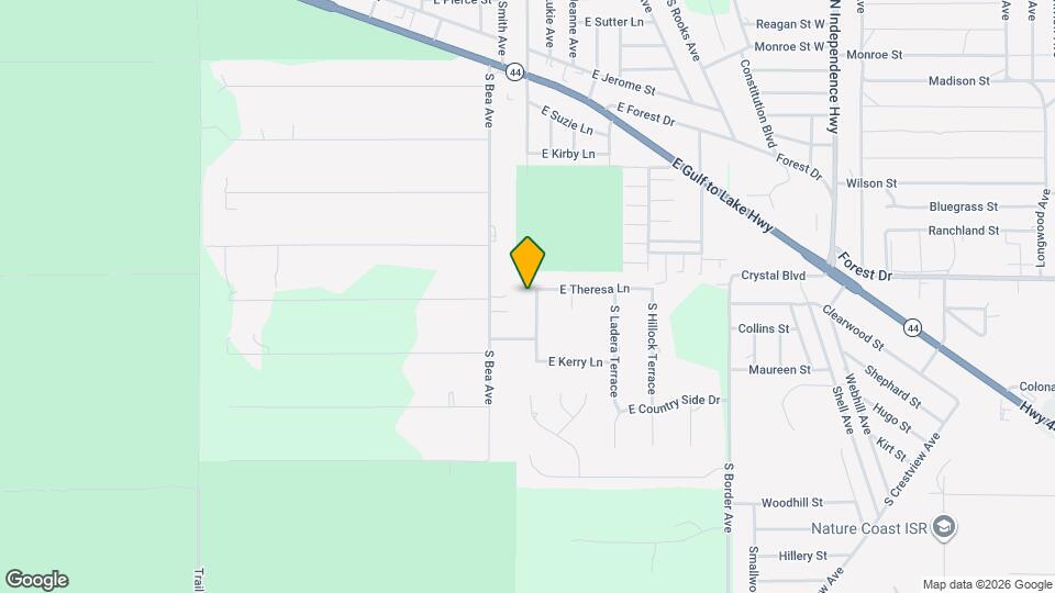 1350 S Alto Verde Terrace Map and Location Details