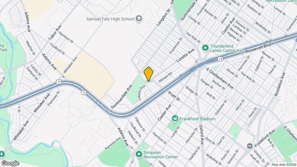 949 E Godfrey Ave Map and Location Details