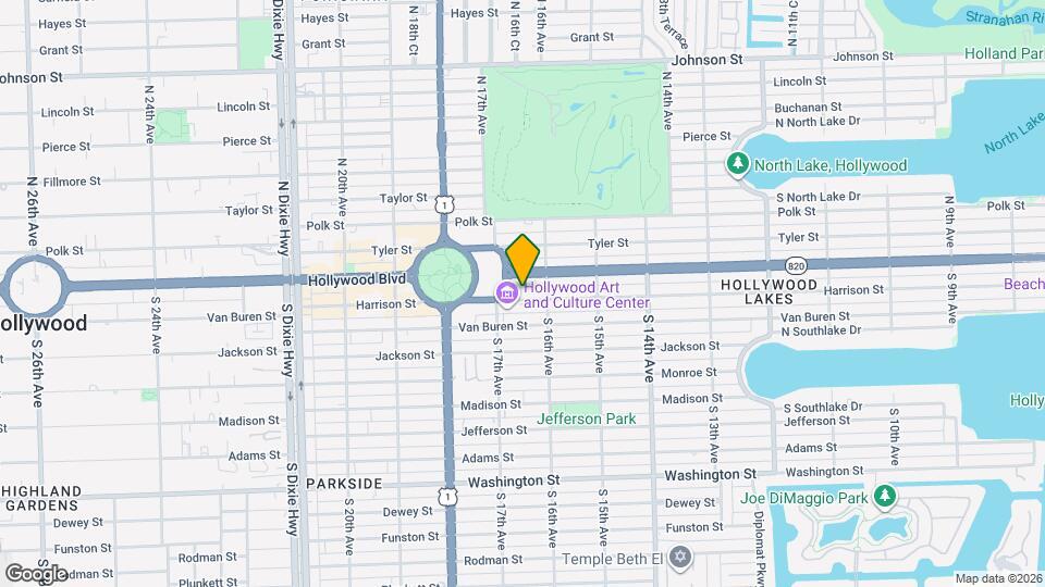 1631 Harrison St Map and Location Details