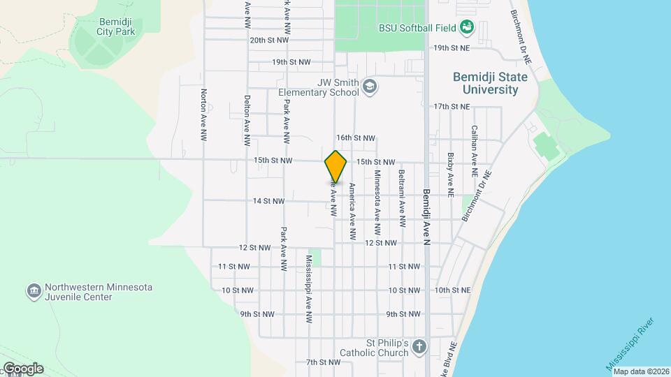 1418 Irvine Ave NW, Unit C Map and Location Details