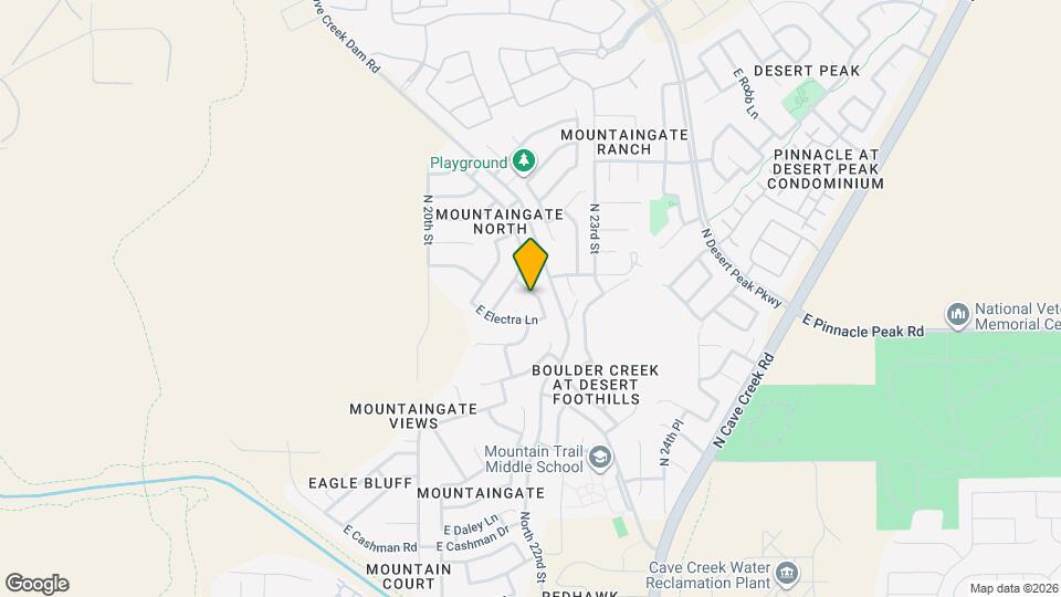 23434 N 21st Wy Map and Location Details