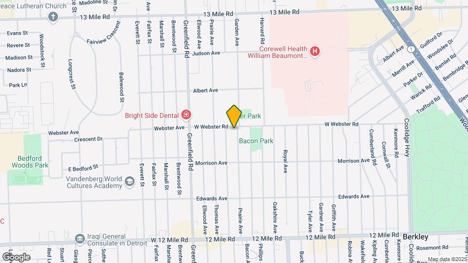4271 Prairie Ave Map and Location Details