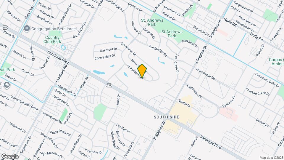 5309 St Andrews Dr Map and Location Details