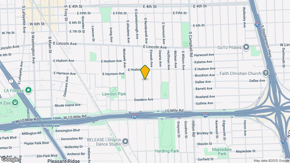 1217 Cherokee Ave Map and Location Details