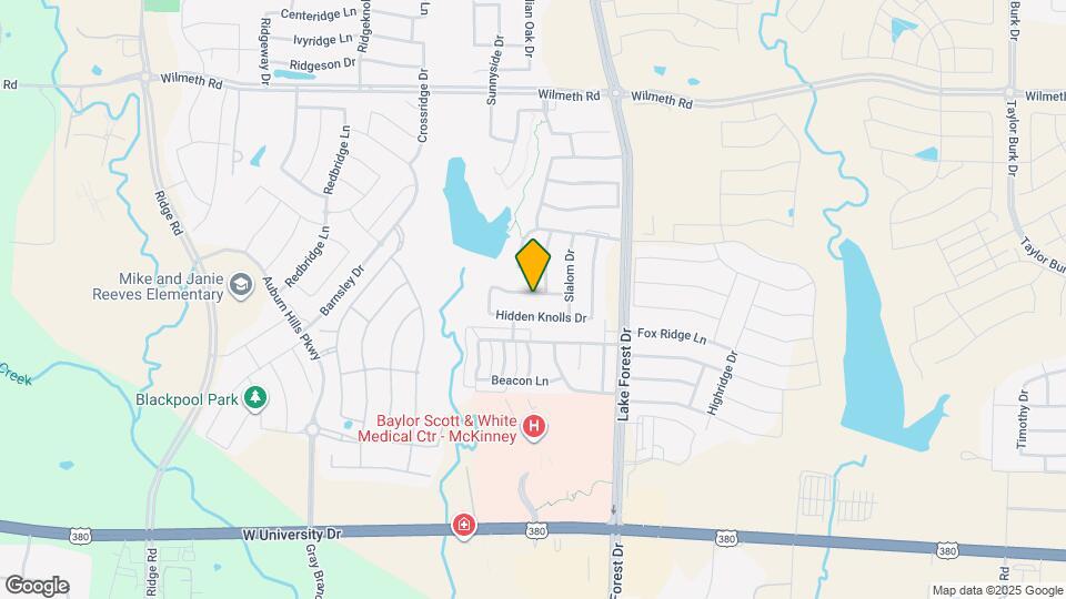 5209 Bear Valley Dr Map and Location Details