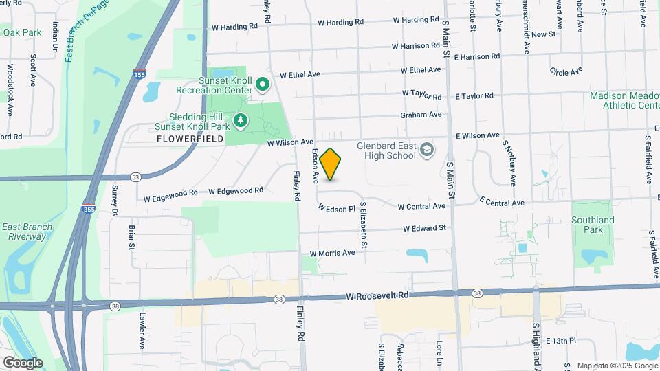 346 W Central Ave Map and Location Details