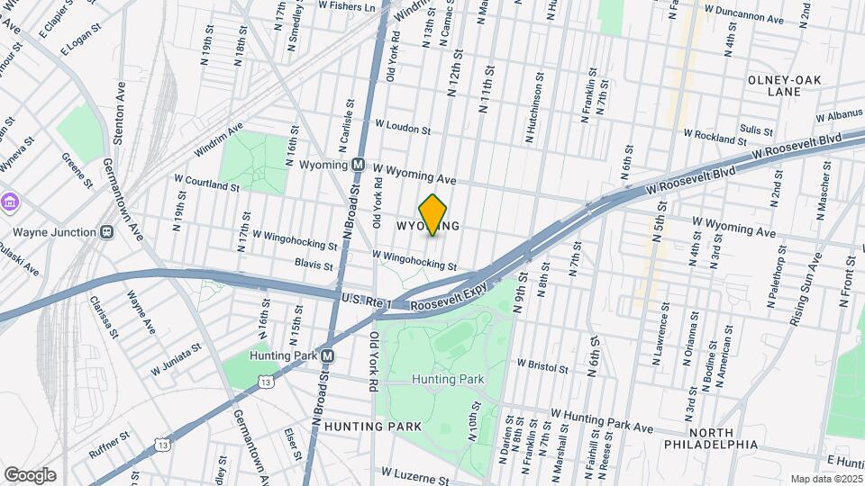 4521 N 12th St Map and Location Details