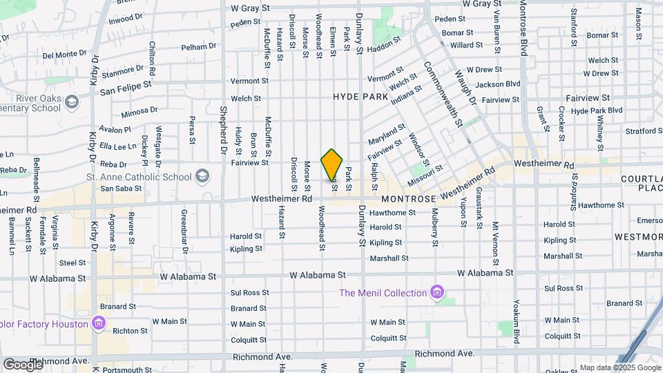 2506 Elmen St Map and Location Details