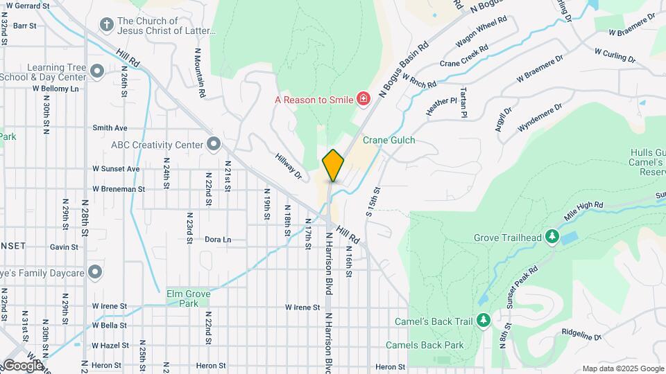 2444 N Bogus Basin Rd Map and Location Details