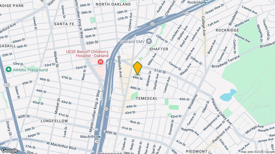 456-458 49th St Map and Location Details