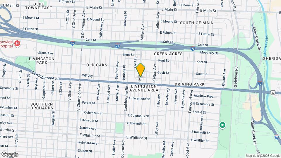 810 Miller Ave Map and Location Details